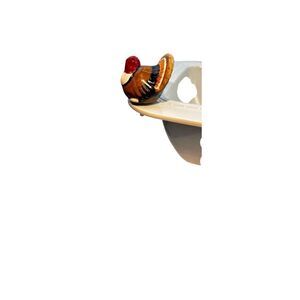 Turkey cornucopia and pumpkin